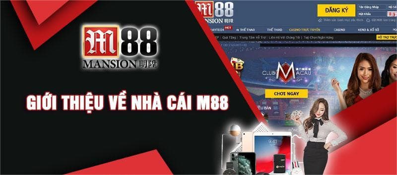 Kho game cá cược phong phú có tại M88